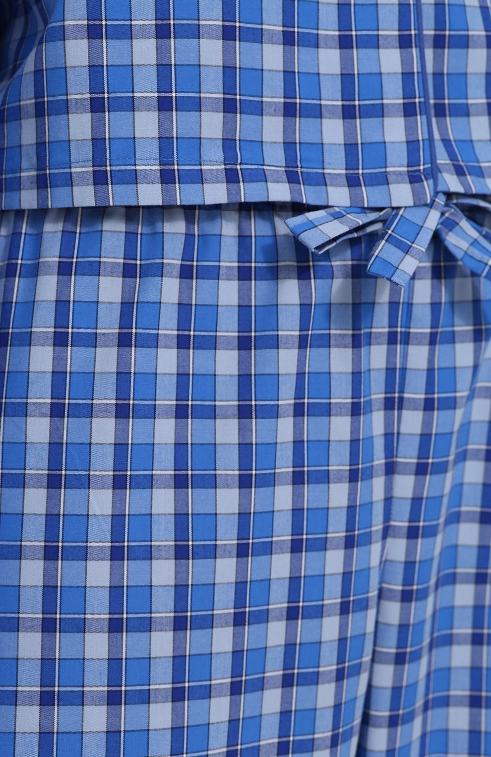 Хлопковая пижама в клетку DEREK ROSE, арт. 2010-RANG028, фото 6