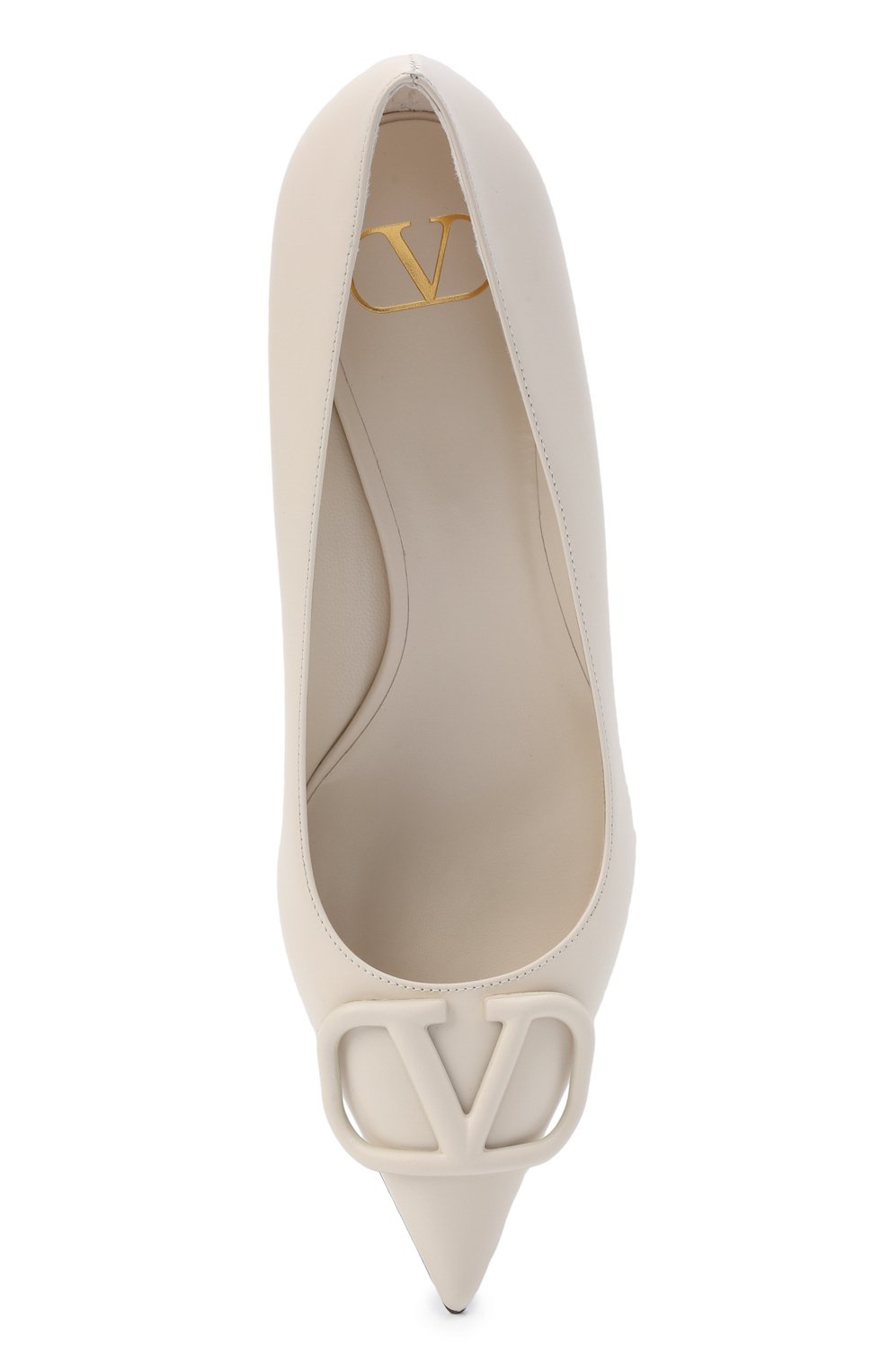 Кожаные туфли vlogo signature VALENTINO, арт. XW2S0Q63/MZF, фото 6