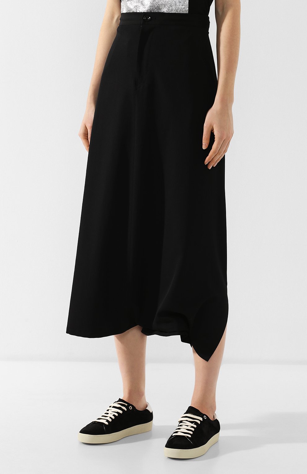 Шерстяные брюки YOHJI YAMAMOTO, арт. YZ-P02-100, фото 3