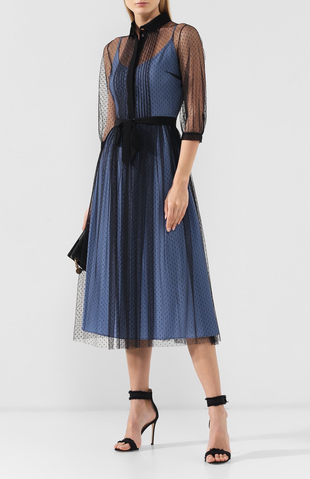 Платье с сеткой TEREKHOV GIRL, арт. 2DE009/0411.900.2/S19, фото 2