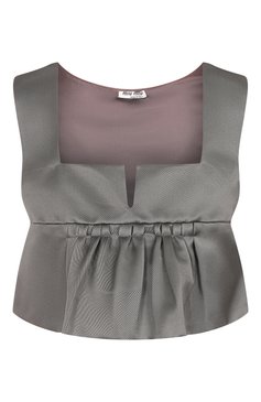 Шелковый топ MIU MIU, арт. MT1539-4P2-F0024, фото 1