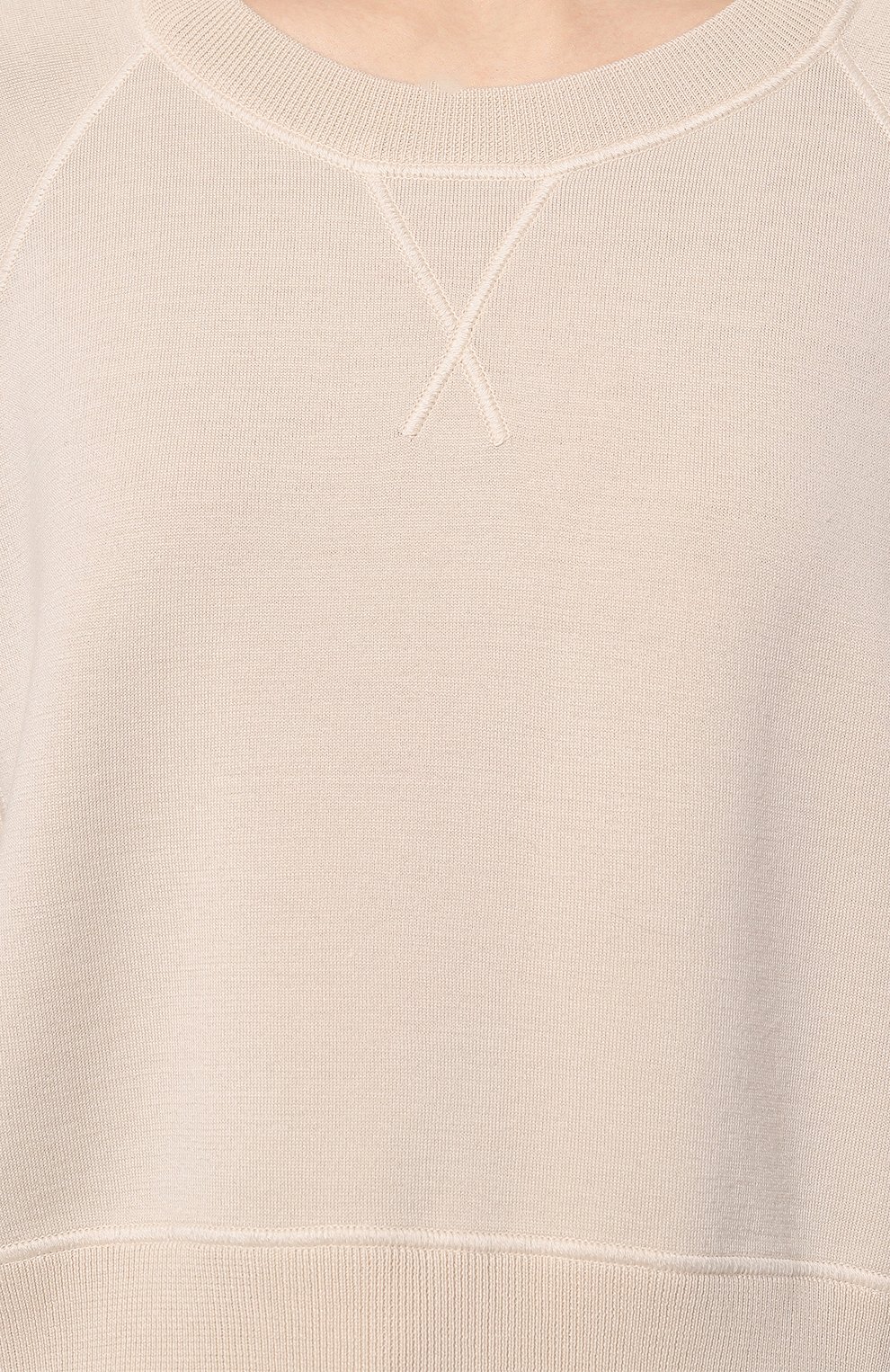 Свитшот из шерсти и шелка COSY SUNDAY, арт. S1AT009CG, фото 5