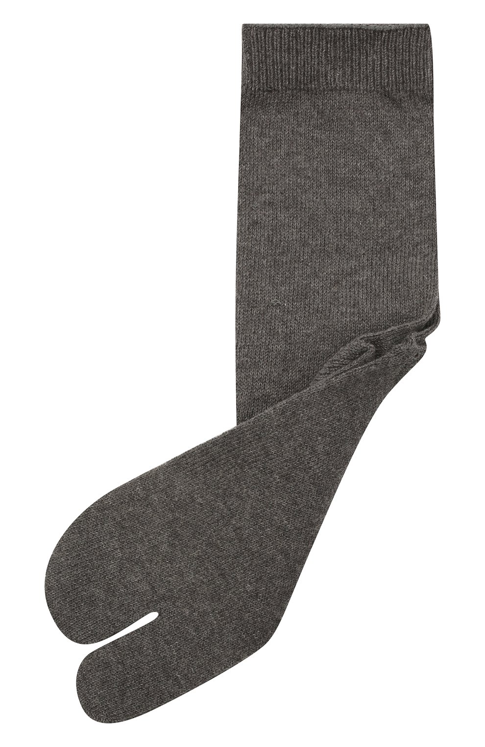 Хлопковые носки MAISON MARGIELA темно-серого цвета по цене 10800 руб., арт. S51TL0042/S17264, фото 1 Хлопковые носки MAISON MARGIELA, арт. S51TL0042/S17264, фото 1