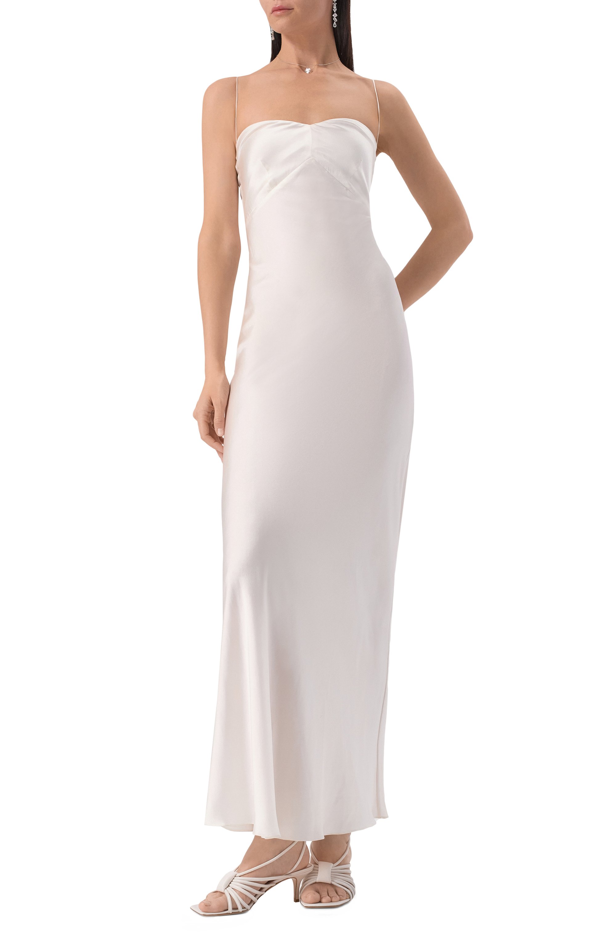 Атласное платье BORNE BOURGEOIS, арт. SW-DR-BO-2016, фото 2