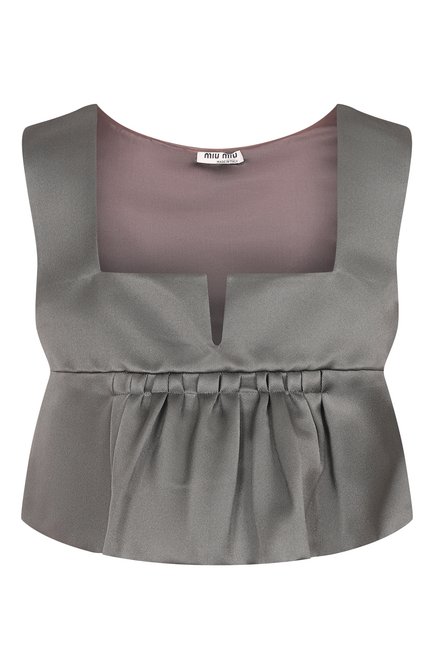 Женская шелковый топ MIU MIU, арт. MT1539-4P2-F0024