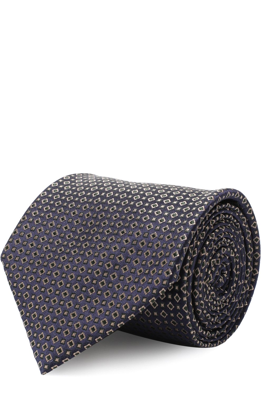 Шелковый галстук с узором BRIONI, арт. 062I00/07434, фото 1