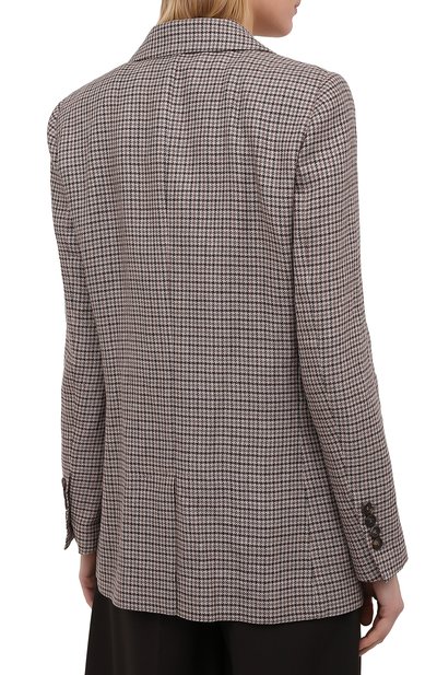 Жакет из льна и шерсти BRUNELLO CUCINELLI, арт. MD4638595, фото 4