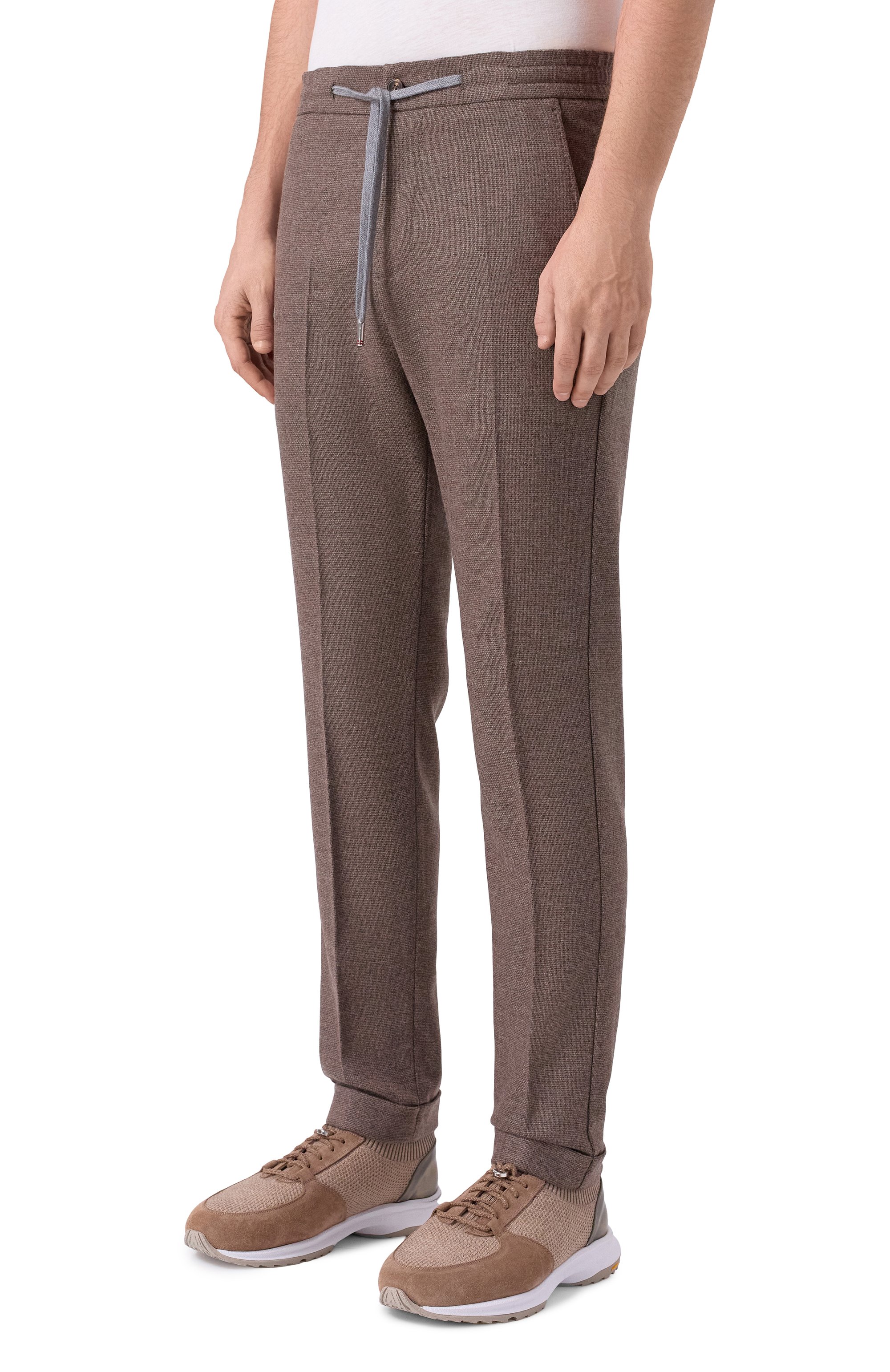 Брюки из шерсти и кашемира MARCO PESCAROLO, арт. CARACCI0L0/5234, фото 3