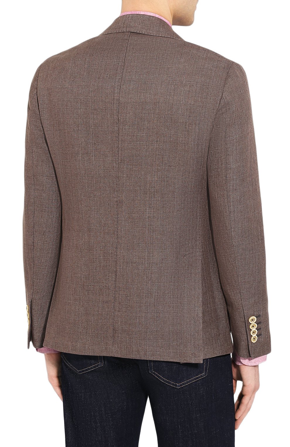 Пиджак из смеси льна и хлопка ELEVENTY, арт. A70GIAA05 TES0A043, фото 4