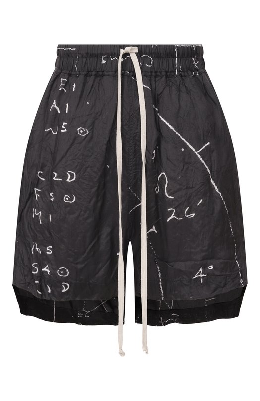 Шорты Rick Owens RP01F6351/KP1 Чёрный RP01F6351/KP1
