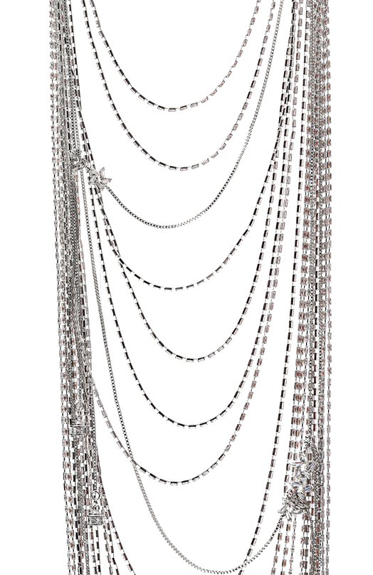 Колье Caviar jewellery 1858-4 Серебряный  1858-4 Фото 3