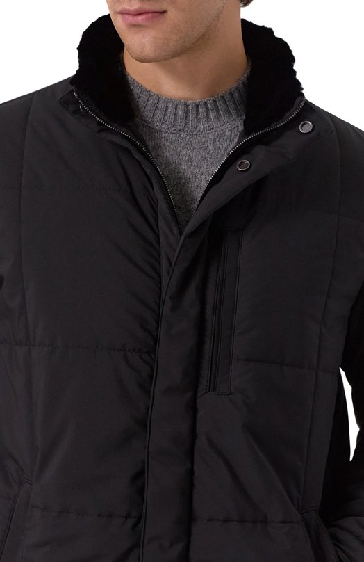 Утепленная куртка MVST 53453/0LMETEX AMEDE0 Чёрный  53453/0LMETEX AMEDE0 Фото 5