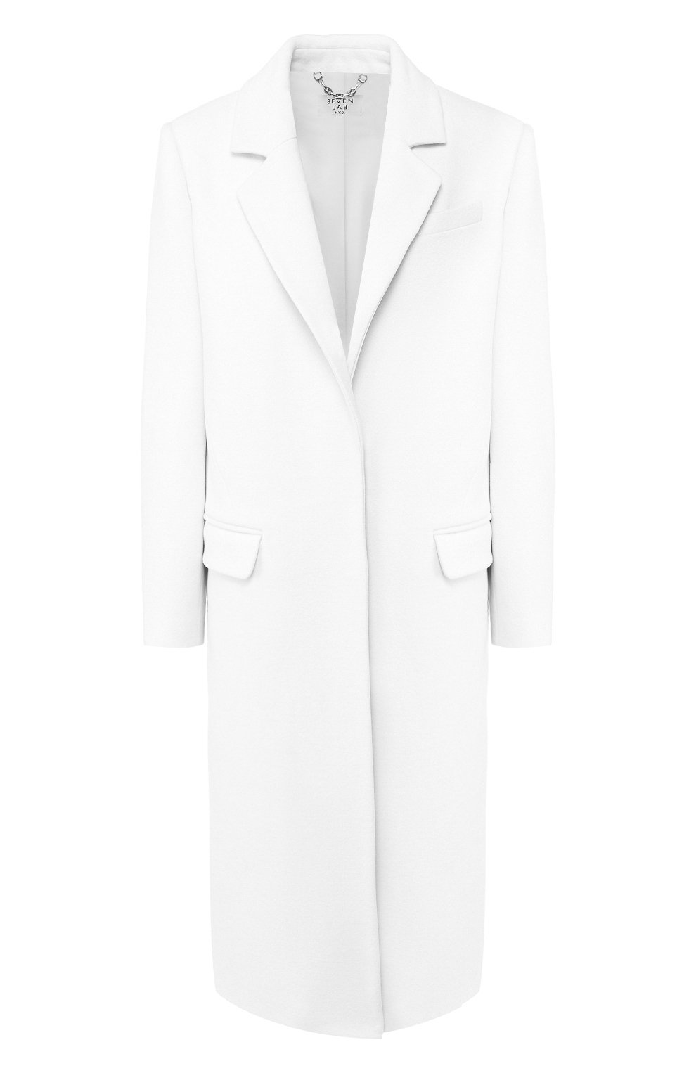 Пальто из смеси шерсти и кашемира SEVEN LAB, арт. CL19-04/1 white, фото 1