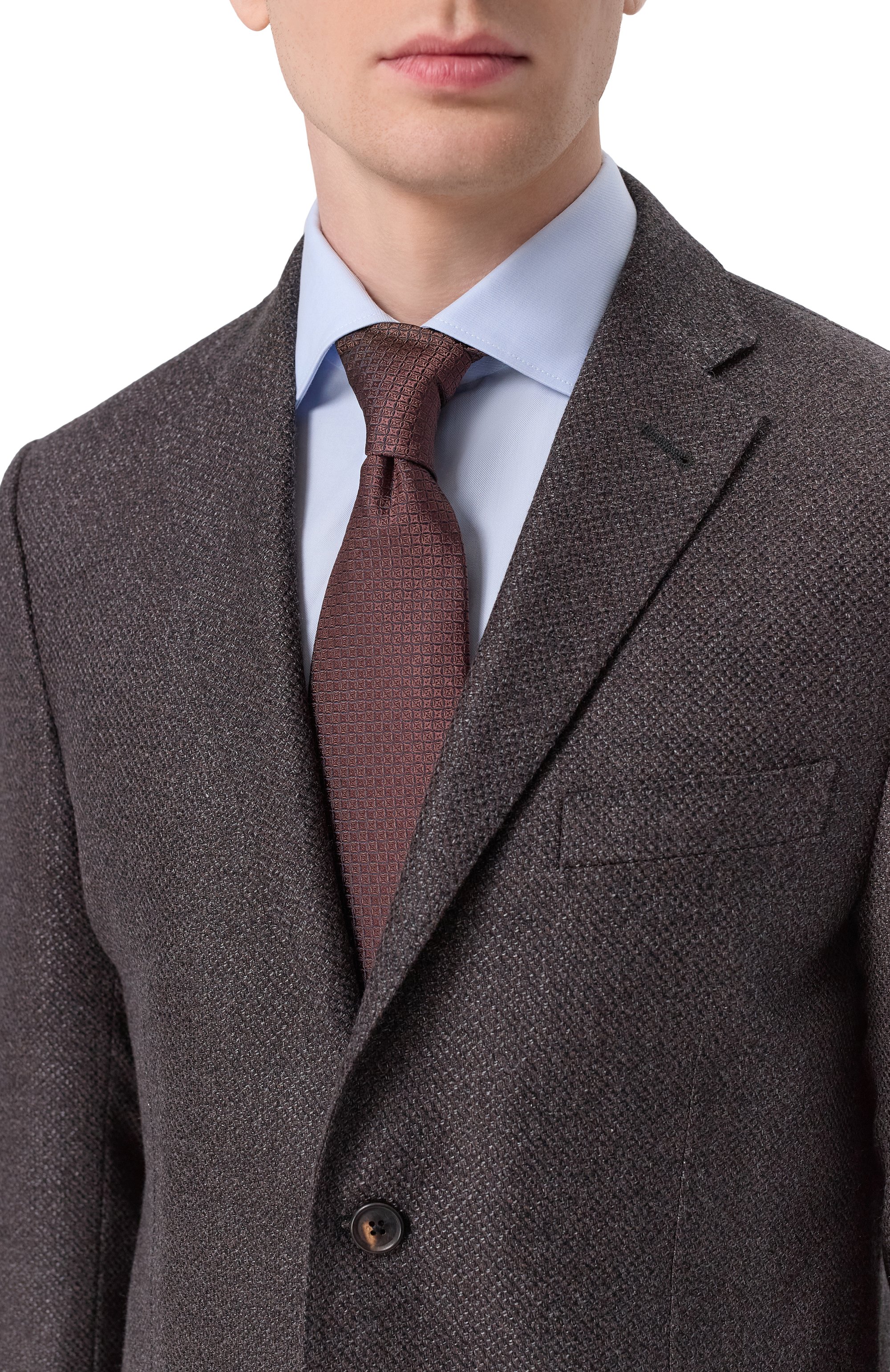 Шелковый галстук ALESSANDRO GHERARDI, арт. CRAVATTA-C/1006, фото 2