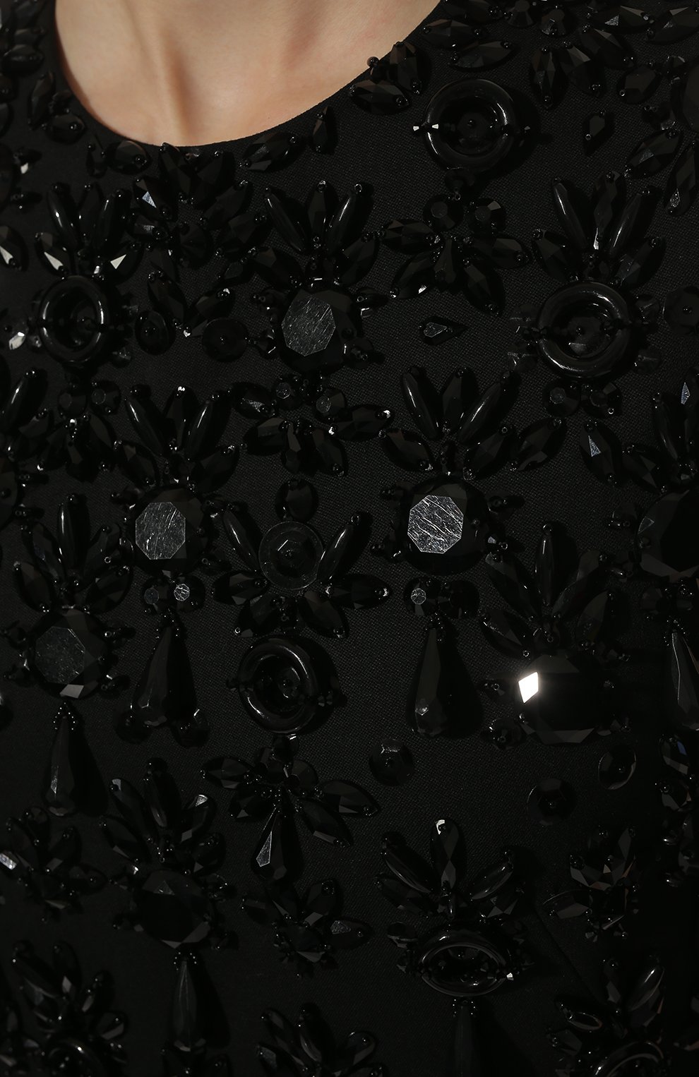 Шерстяное платье MIU MIU черного цвета по цене 900000 руб., арт. MF4580-10A4-F0002, фото 5 Шерстяное платье MIU MIU, арт. MF4580-10A4-F0002, фото 5