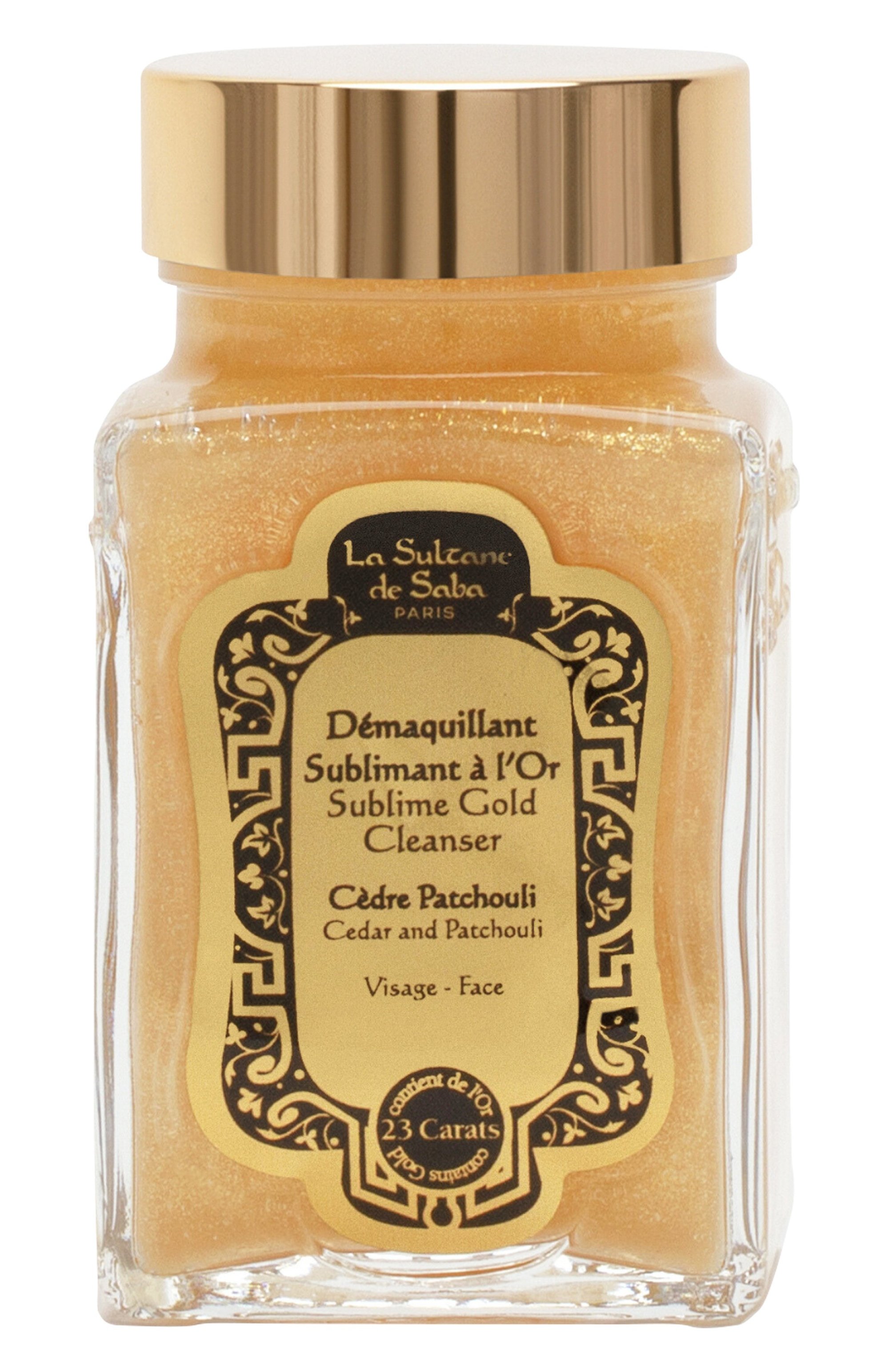 Очищающий гель для лица c ароматом кедра и пачули (100ml) LA SULTANE DE SABA, арт. 3700448602145, фото 1