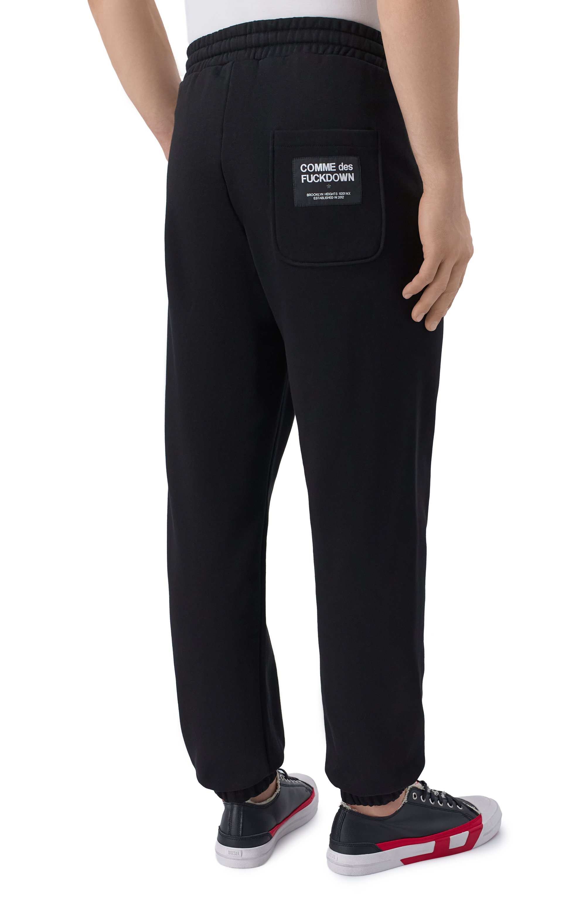Хлопковые джоггеры COMME DES FUCKDOWN, арт. CFABM01914, фото 3