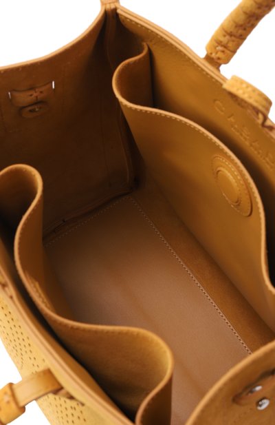 Сумка demetra CASADEI светло-коричневого цвета по цене 135500 руб., арт. 3W491B0000/DLCVL, фото 5 Сумка demetra CASADEI, арт. 3W491B0000/DLCVL, фото 5