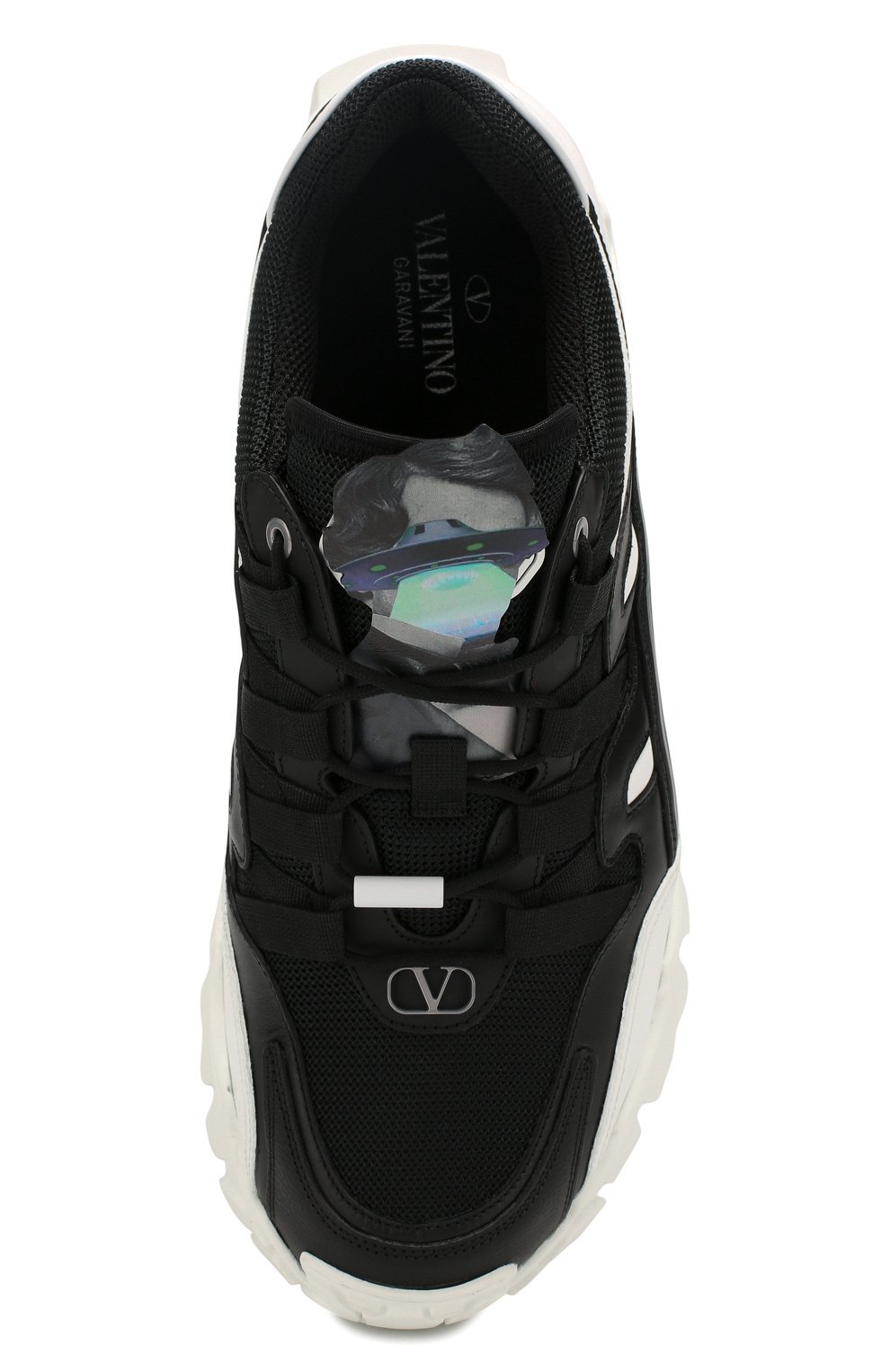 Кожаные кроссовки valentino garavani x undercover climbers VALENTINO, арт. SY0S0C20/PNQ, фото 5