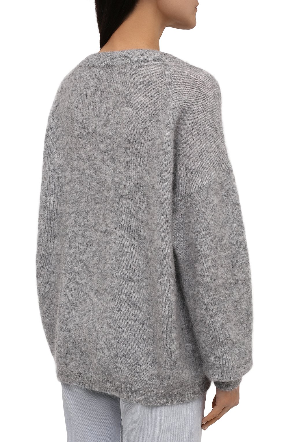 Свитер ACNE STUDIOS серого цвета по цене 34050 руб., арт. A60195, фото 4 Свитер ACNE STUDIOS, арт. A60195, фото 4