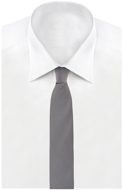 Галстук BRIONI серого цвета по цене 25050 руб., арт. 062I/PZ411, фото 2 Галстук BRIONI, арт. 062I/PZ411, фото 2