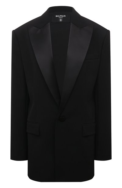 Женский шерстяной жакет BALMAIN, арт. YF0SF025MB64