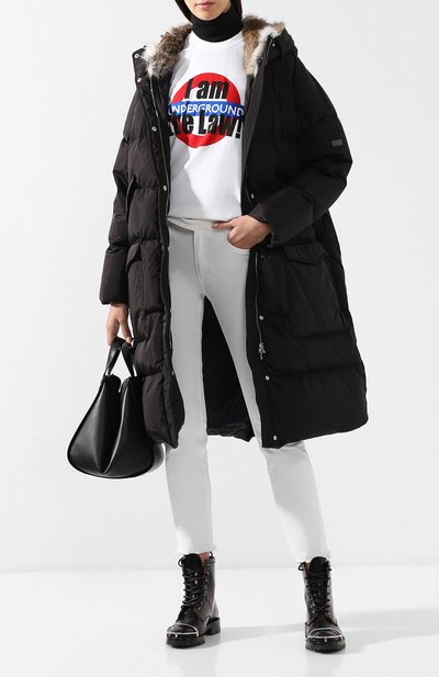 Пуховик с меховой отделкой капюшона LEMPELIUS, арт. 3000/276R, фото 2