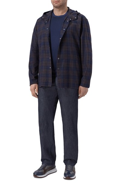 Футболка из хлопка и шелка CORTIGIANI, арт. 4AJ635, фото 2