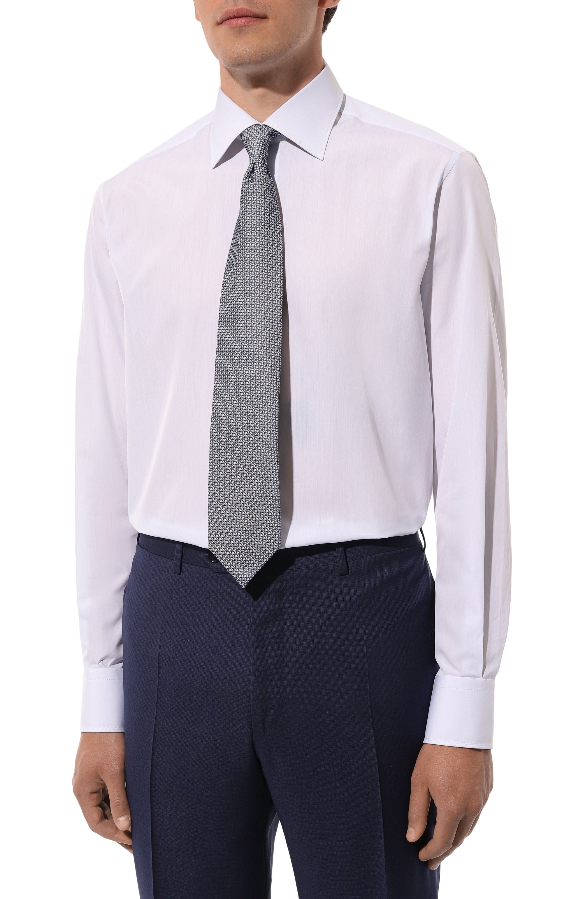 Хлопковая сорочка STEFANO RICCI, арт. MC007355/R122A, фото 3