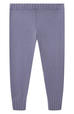 Детские кашемировые брюки GIORGETTI CASHMERE серого цвета, арт. MB1809/N0 C0STE/2A-6A | Фото 1 (Материал внешний: Кашемир, Шерсть; Девочки Кросс-КТ: Брюки-одежда; Нос: Не проставлено; Ростовка одежда: 4 года | 104 см)