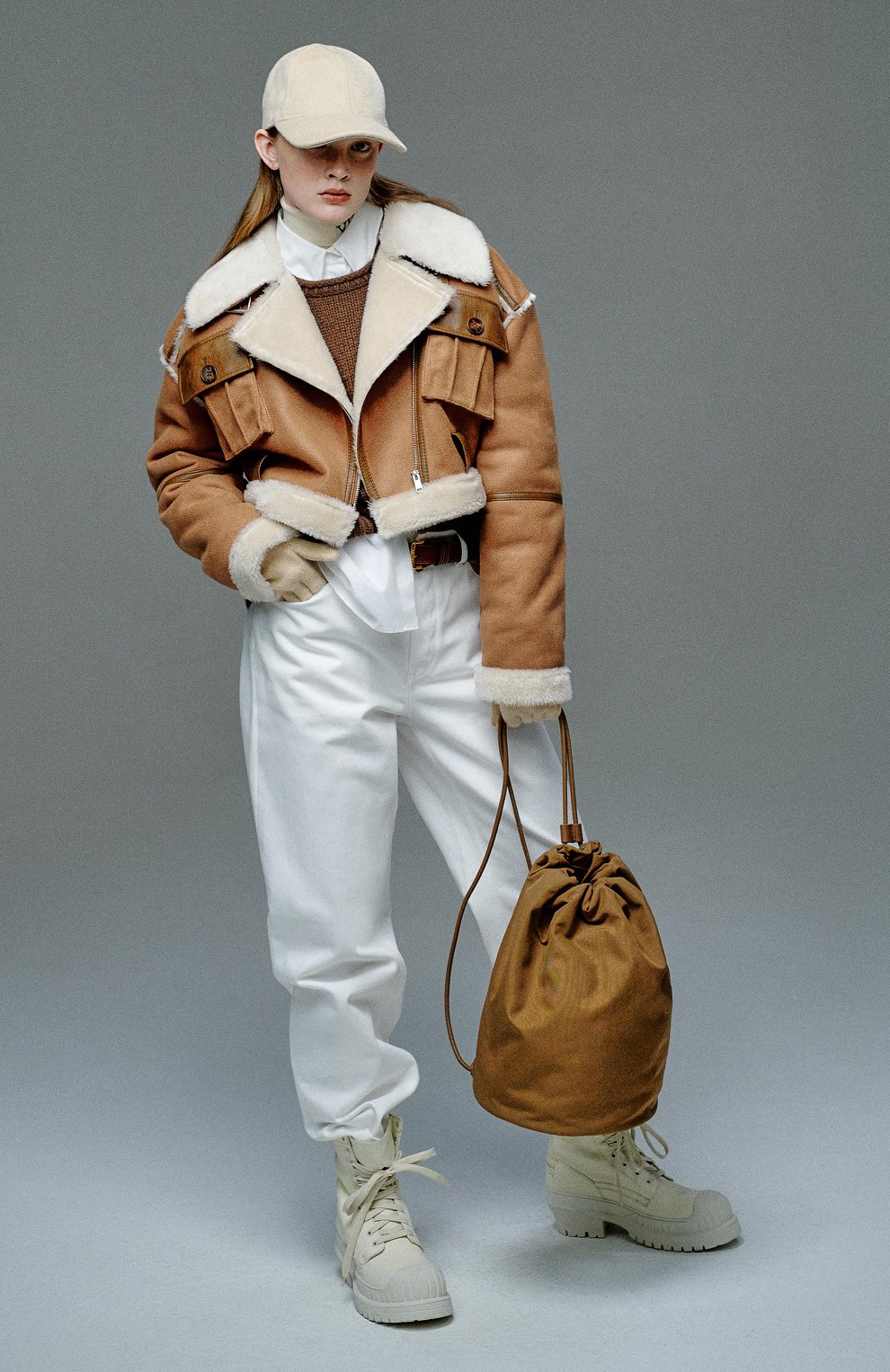 Хлопковая рубашка MM6 белого цвета по цене 62950 руб., арт. S62DL0055/S47294, фото 6 Хлопковая рубашка MM6, арт. S62DL0055/S47294, фото 6