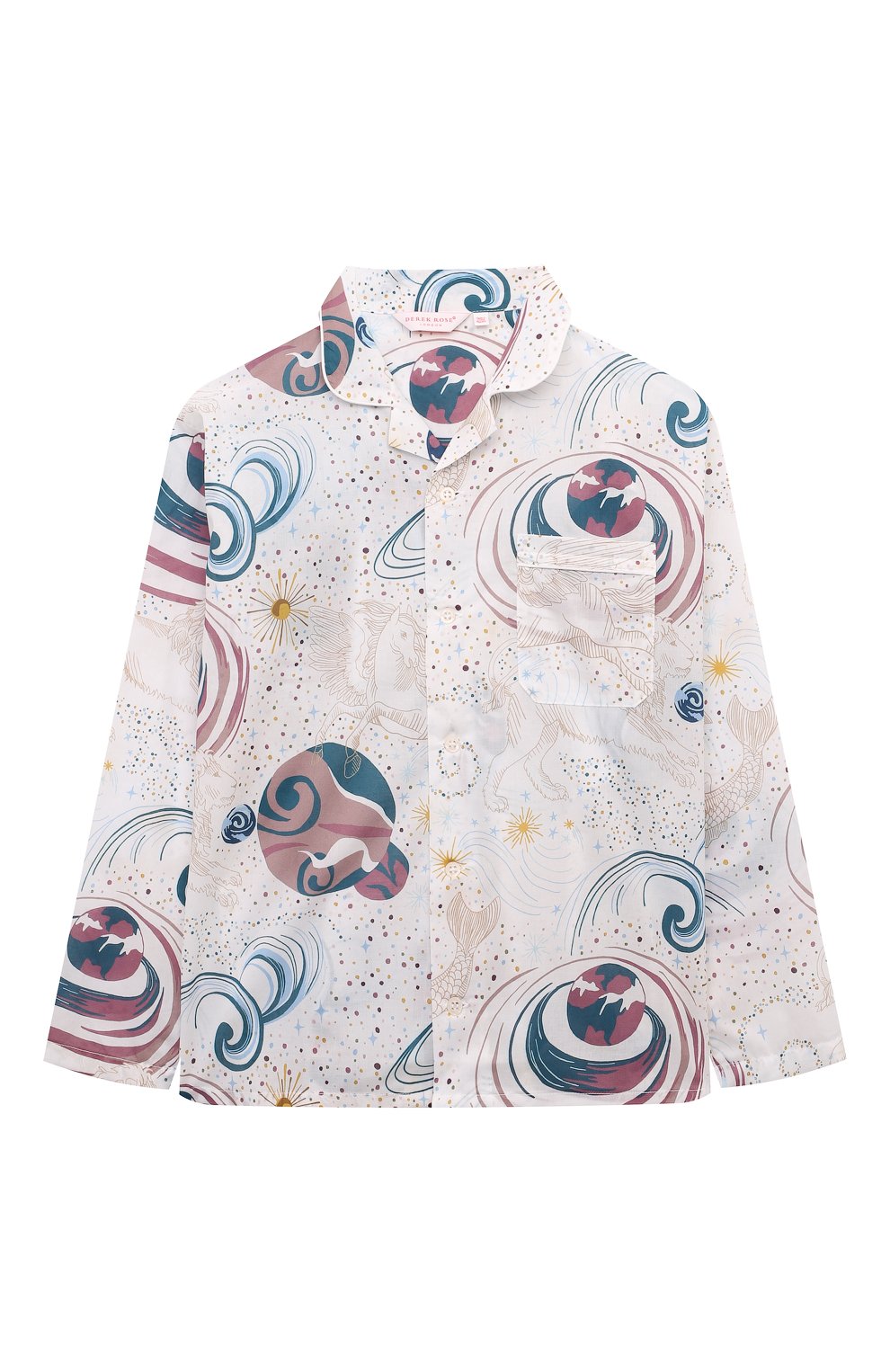 Хлопковая пижама DEREK ROSE, арт. 7025-LEDB076, фото 2