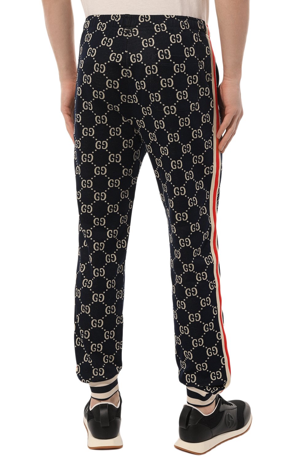 Хлопковые джоггеры GUCCI, арт. 496920 X9V05, фото 4