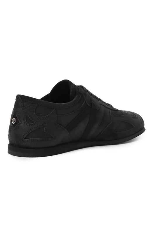 Замшевые кеды Milton Ann Demeulemeester B0013324/LT147 Чёрный  B0013324/LT147 Фото 5