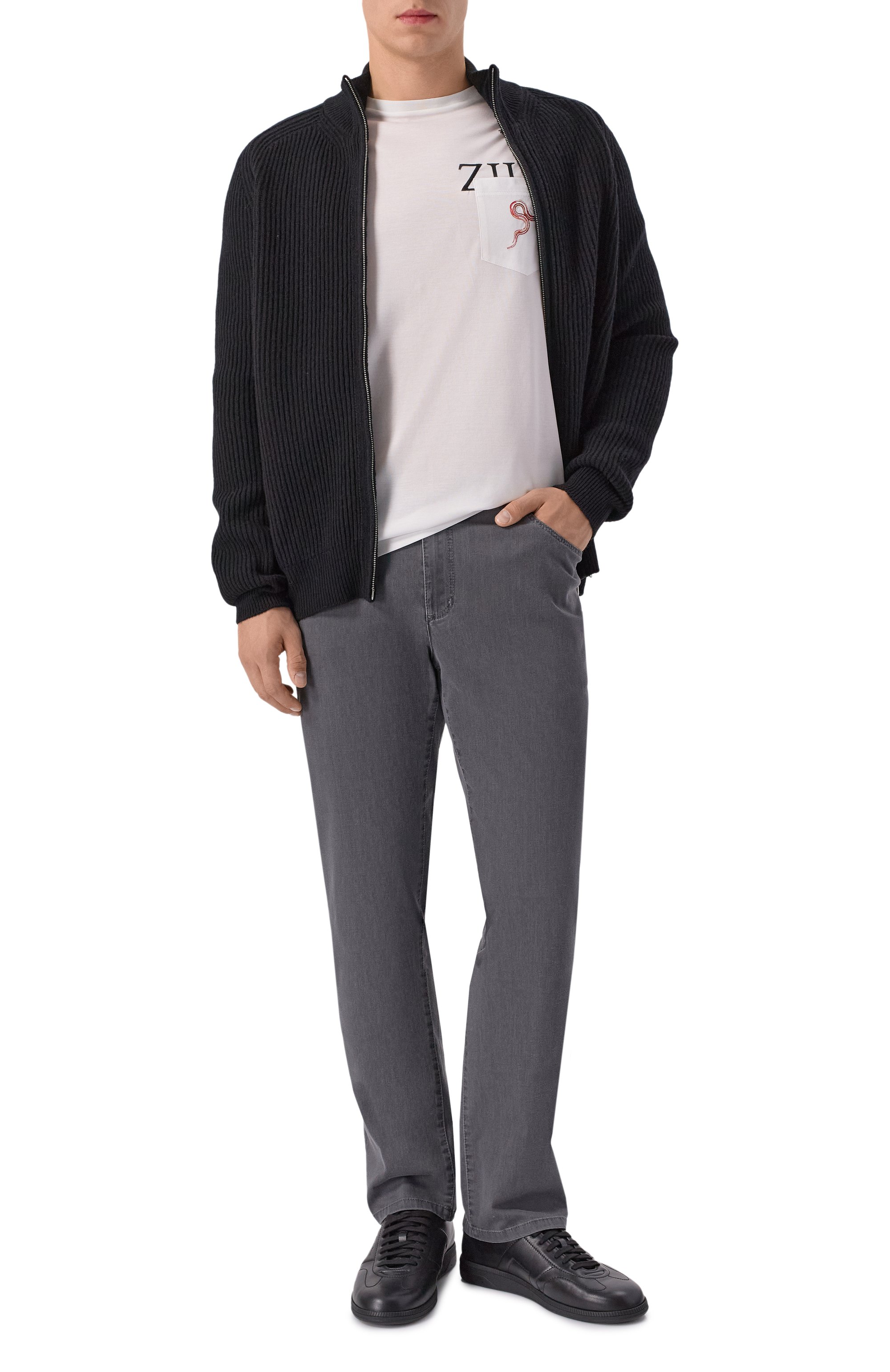 Джинсы regular fit ZILLI, арт. J5T101M0422VMNB00, фото 2