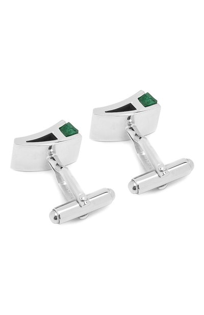 Запонки LANVIN зеленого цвета по цене 19050 руб., арт. 9570/2, фото 2 Запонки LANVIN, арт. 9570/2, фото 2