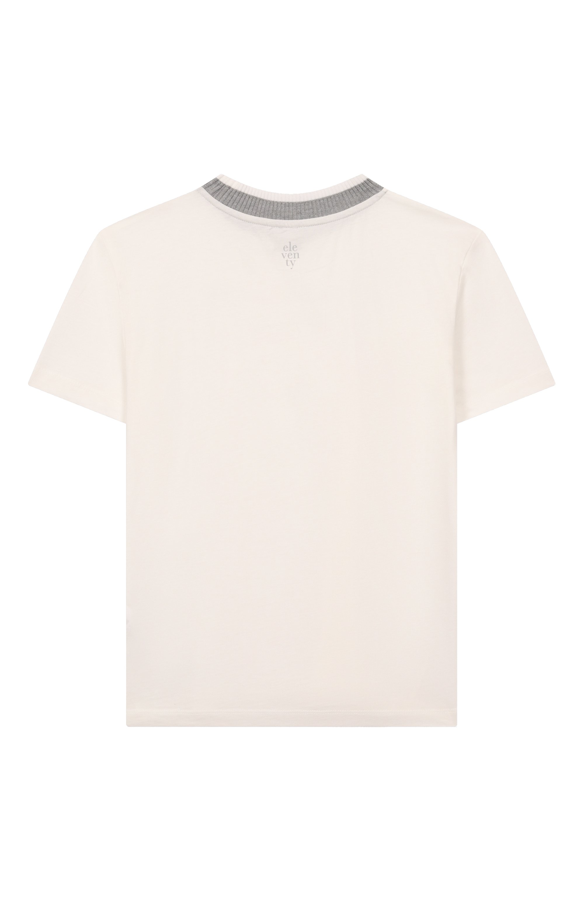 Хлопковая футболка ELEVENTY, арт. EX8P31/Z3119/10-16, фото 2