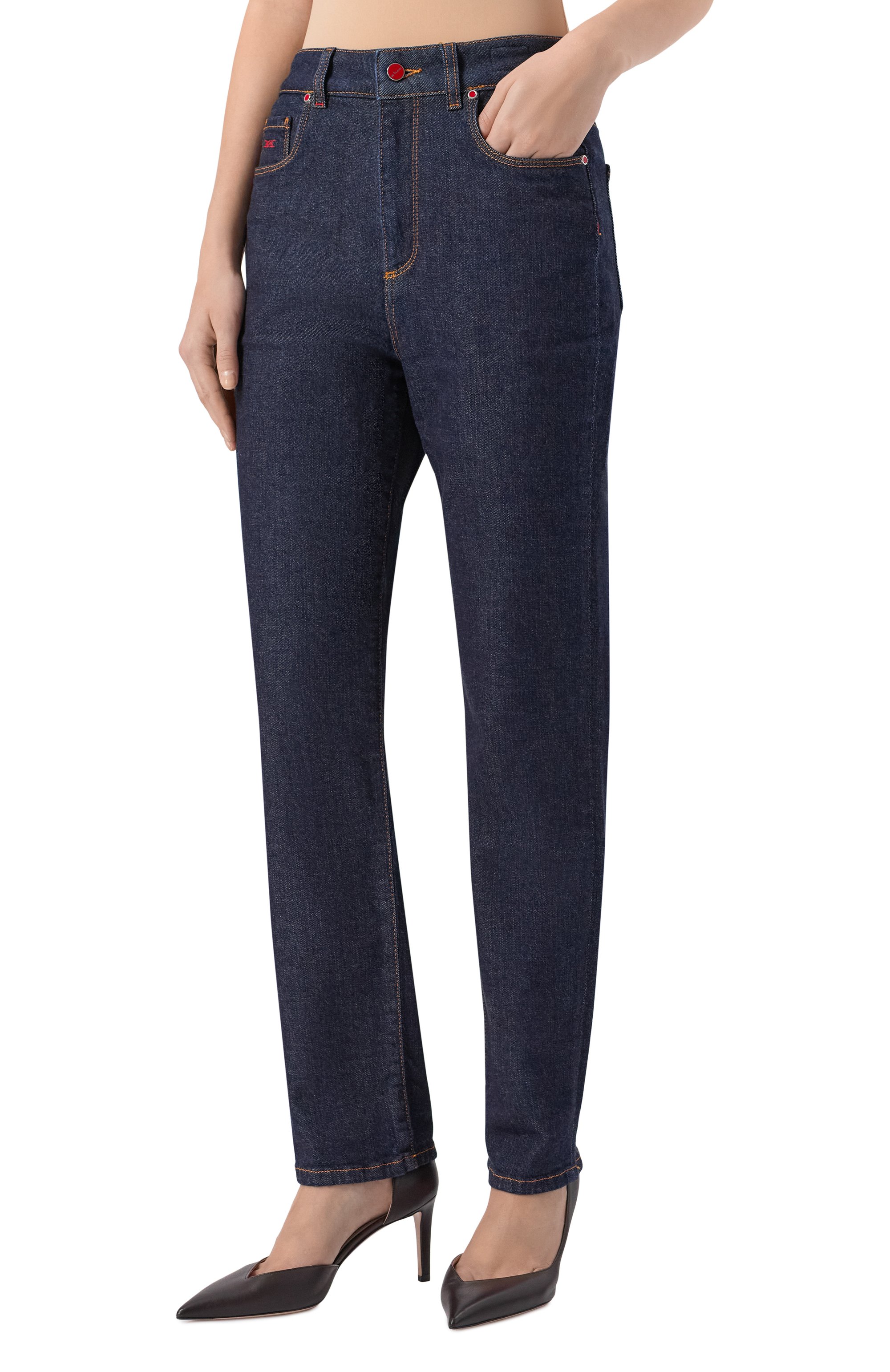 Джинсы KITON синего цвета по цене 139000 руб., арт. DJ54101K0534H01, фото 3 Джинсы KITON, арт. DJ54101K0534H01, фото 3