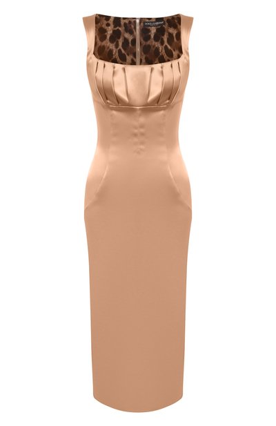Женское атласное платье DOLCE & GABBANA, арт. F6TM0T/FURAD