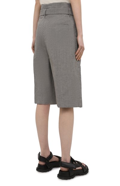 Шорты из шерсти и льна BRUNELLO CUCINELLI, арт. MH513P7593, фото 4