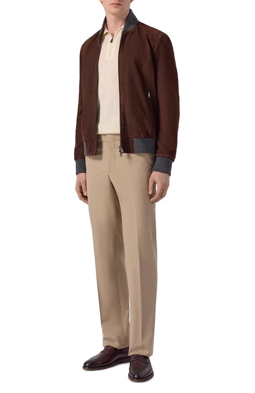 Хлопковые брюки MVST M25.1MM.T411 Бежевый  M25.1MM.T411 Фото 2