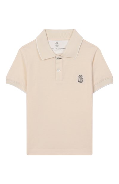 Хлопковое поло BRUNELLO CUCINELLI, арт. BE854T315A, фото 1