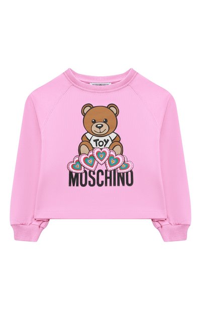 Хлопковый свитшот MOSCHINO, арт. HDF03U/LDA16/4A-8A, фото 1