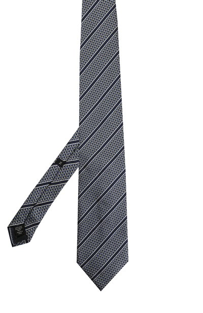 Шелковый галстук с узором ZEGNA, арт. Z2W08/1XW, фото 2