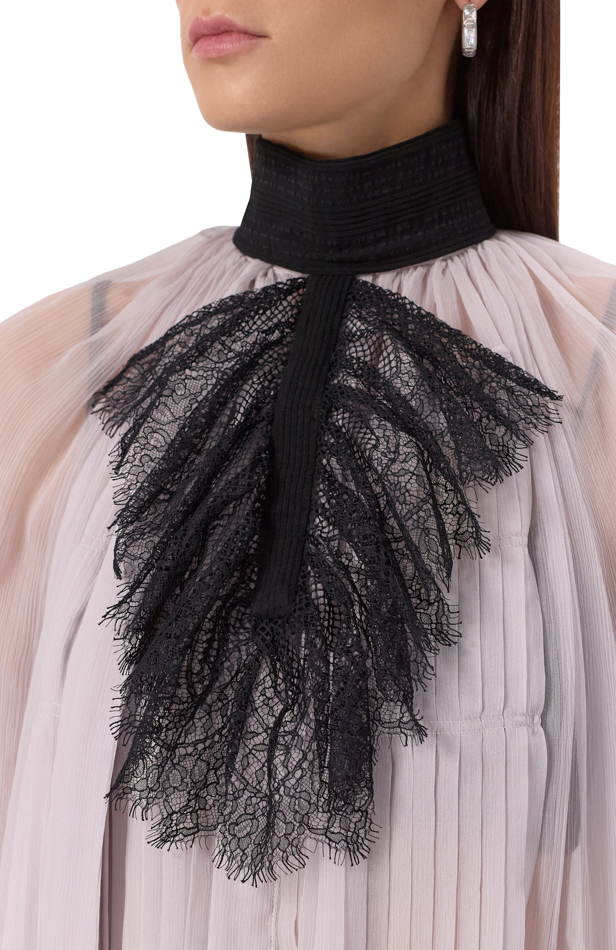 Шелковый воротник ANN DEMEULEMEESTER, арт. B0012891/FA617, фото 2