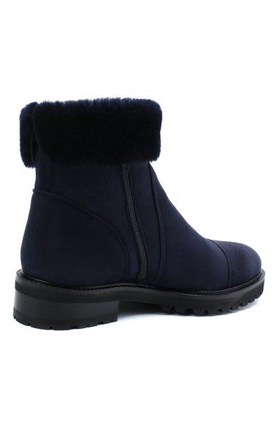 Замшевые ботинки KITON, арт. D50805X04T78, фото 4