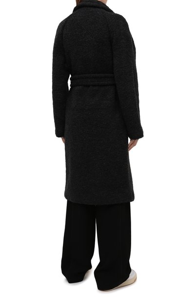 Пальто GANNI темно-серого цвета по цене 45850 руб., арт. F6258, фото 4 Пальто GANNI, арт. F6258, фото 4