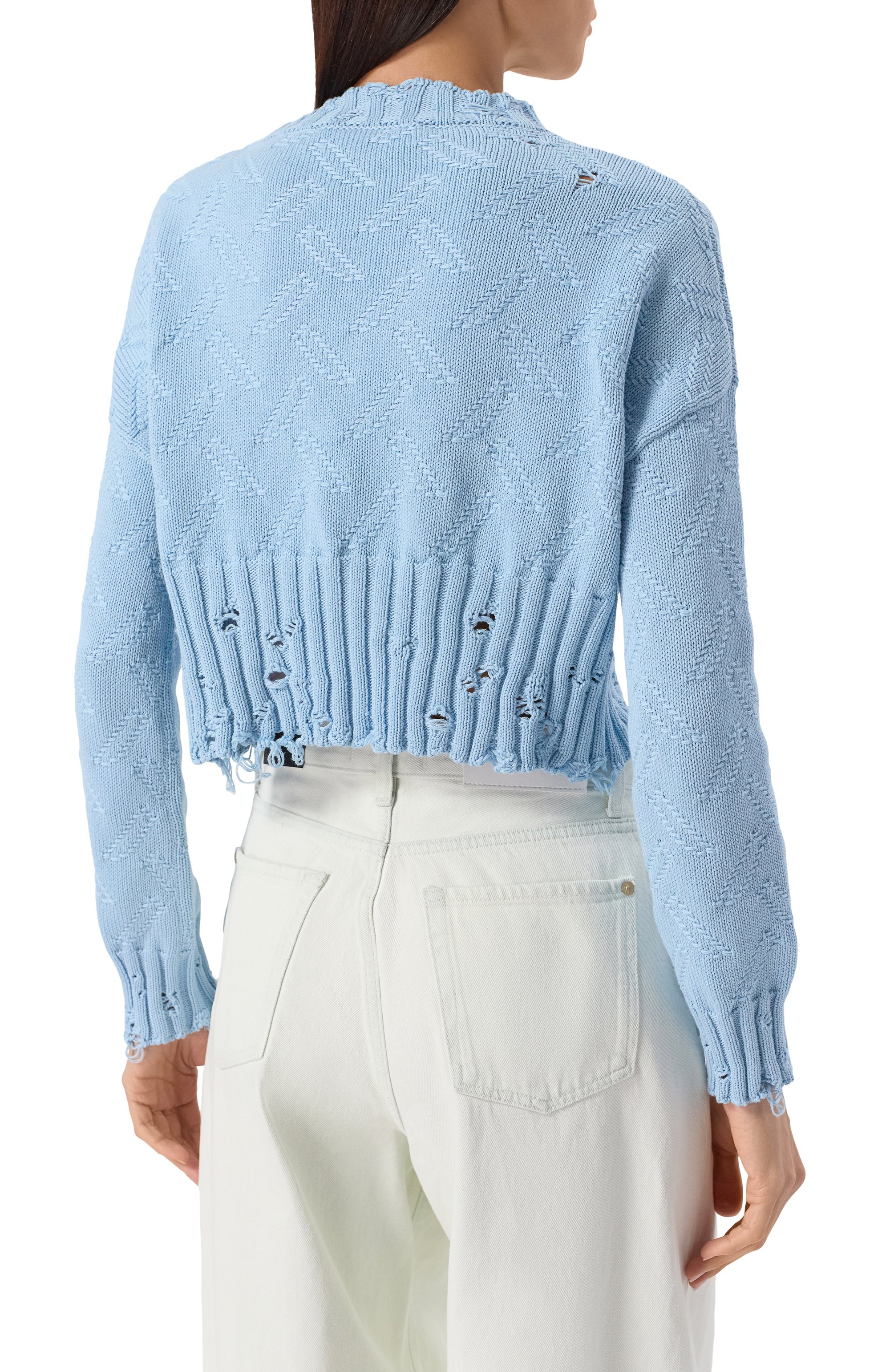 Хлопковый свитер MARNI, арт. GCMD0604A0/UFC658, фото 4