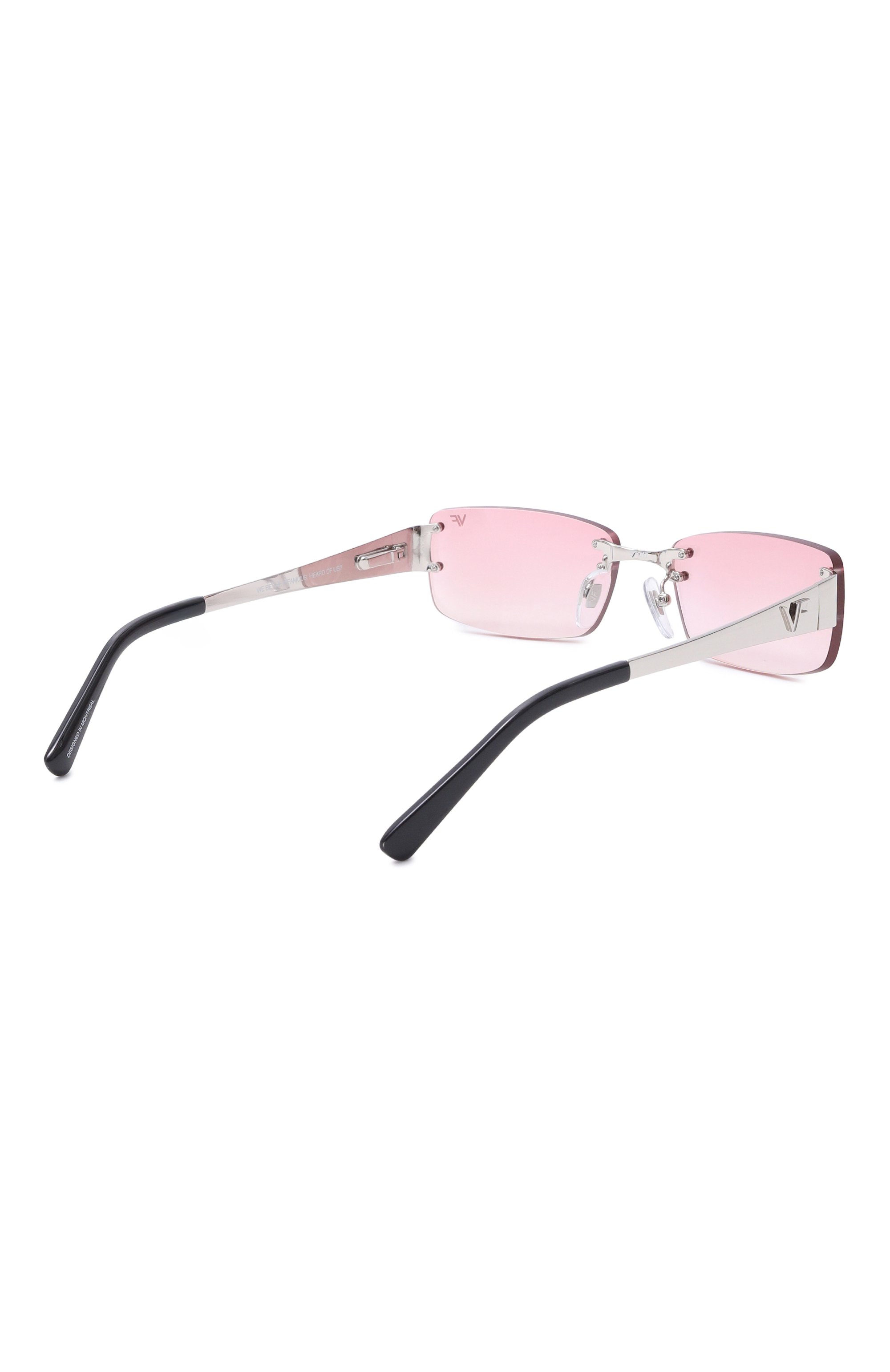 Солнцезащитные очки VINTAGE FRAMES, арт. INFAM0US WHITE G0LD/NICKEL PINK, фото 4