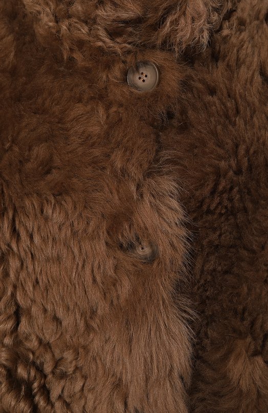 Двусторонняя дубленка из овчины Chaud Studio TIGRADOCOAT22 Коричневый  TIGRADOCOAT22 Фото 5